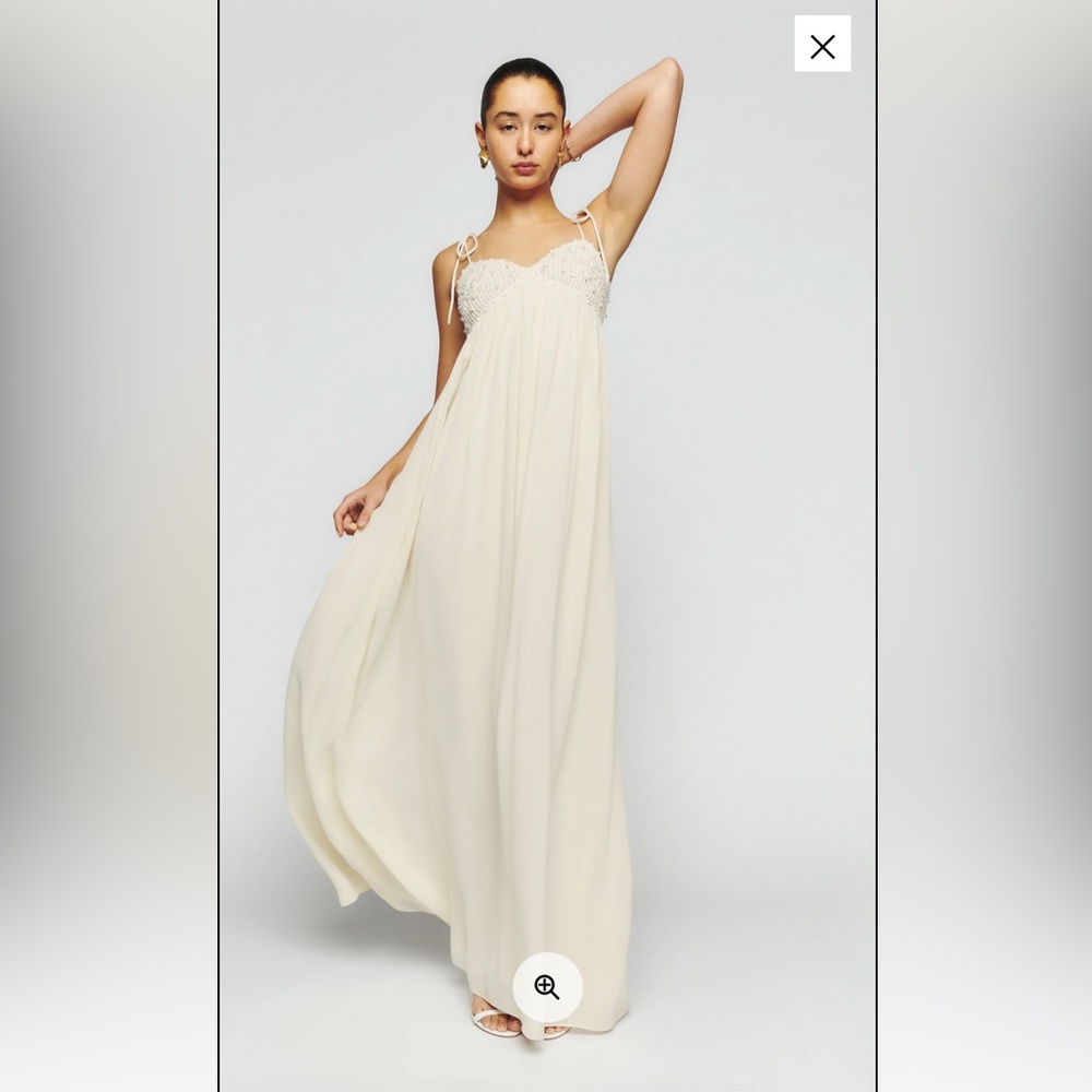 Reformation Doves Dress NWT 🦢